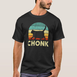 Fat Cat Chonk Meme Parody Random T-Shirt