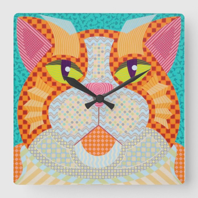 Fat Cat Clock (Front)