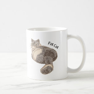 Fat Cat Coffee Mug