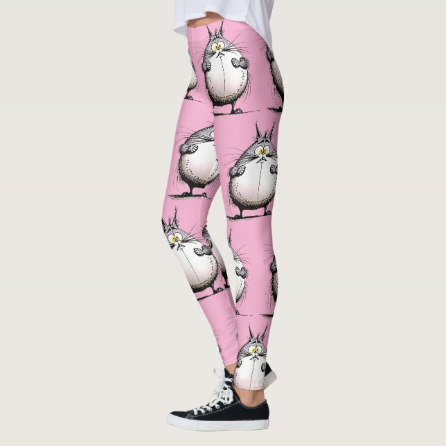 Fat Cat Designer Leggings (Left)