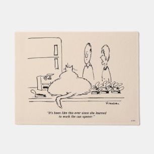 Fat Cat Doormat