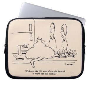 Fat Cat Laptop Sleeve
