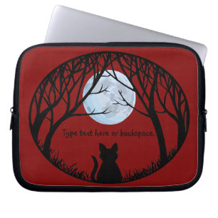 Fat Cat Laptop Sleeve Personalise Cat Lover Case