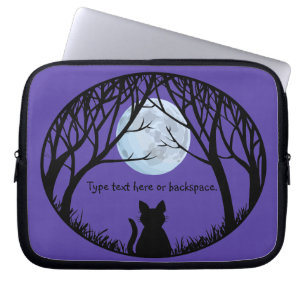 Fat Cat Laptop Sleeve Personalise Cat Lover Case