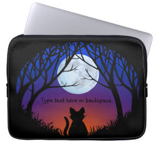 Fat Cat Laptop Sleeve Personalise Cat Lover Case