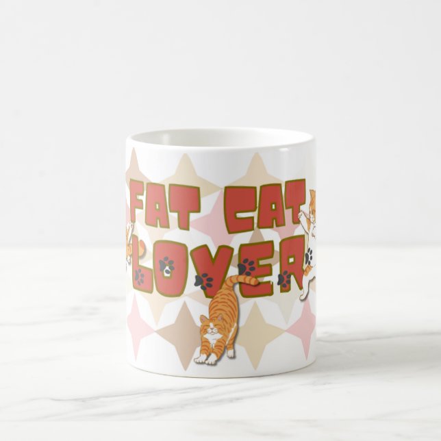 Fat Cat Lovers Mug (Center)