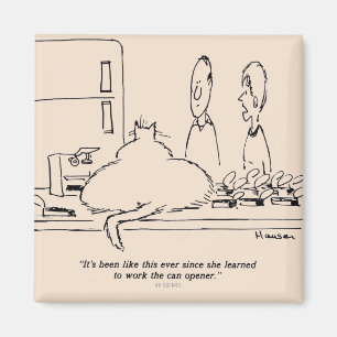 Fat Cat Magnet
