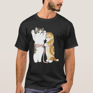 Fat Cat Measuring Belly For Fat Cat T-Shirt
