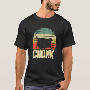 Fat Cat Meme Chonk Cat T-Shirt