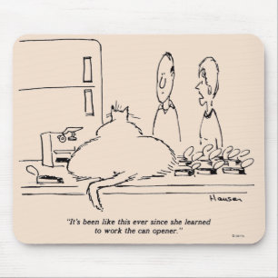 Fat Cat Mouse Mat