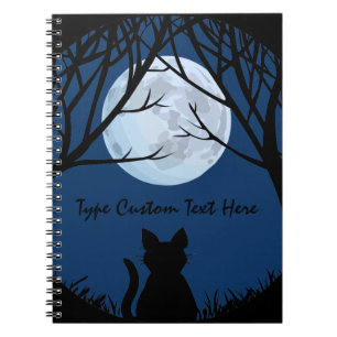 Fat Cat Notebook Personalised Cute Cat Notebook