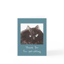 Fat Cat Pet-Sitter Thank You
