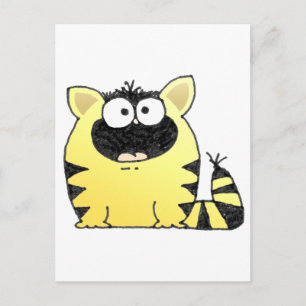 Fat Cat Postcard