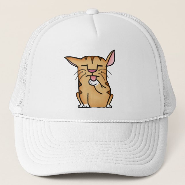 Fat Cat Trucker Hat (Front)