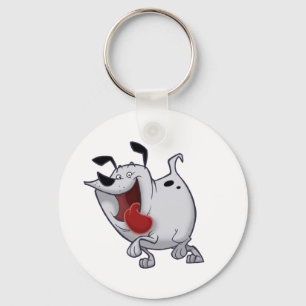 Fat Dog Keychain