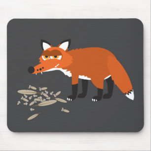 Fat fox mouse mat