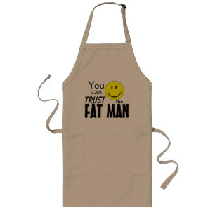 Fat Guys can cook Long Apron