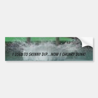 Fat humour bumper sticker