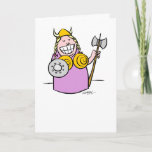 Fat Lady Sings Card<br><div class="desc">Well.. not yet.  Over the Hill birthday wish.</div>