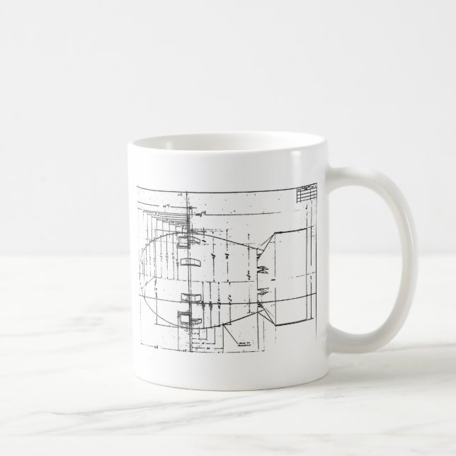 Fat Man atomic bomb Coffee Mug (Right)