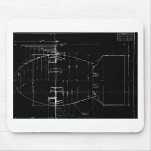 Fat Man atomic bomb Mouse Mat