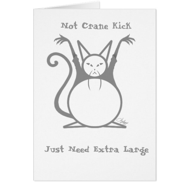 Fat Master Cat (Front)