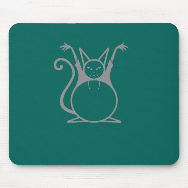 Fat Master Cat Mouse Mat (Front)