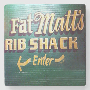 Fat Matts, Fat Matts Atlanta, Fat Matts  Stone Coaster