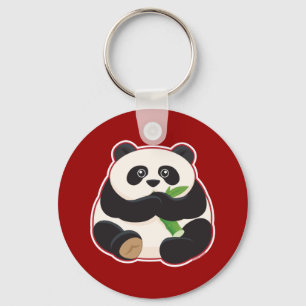 Fat Panda Key Ring