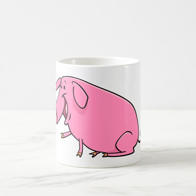 Fat Pink Pig Coffee Mug (Creator Uploaded)