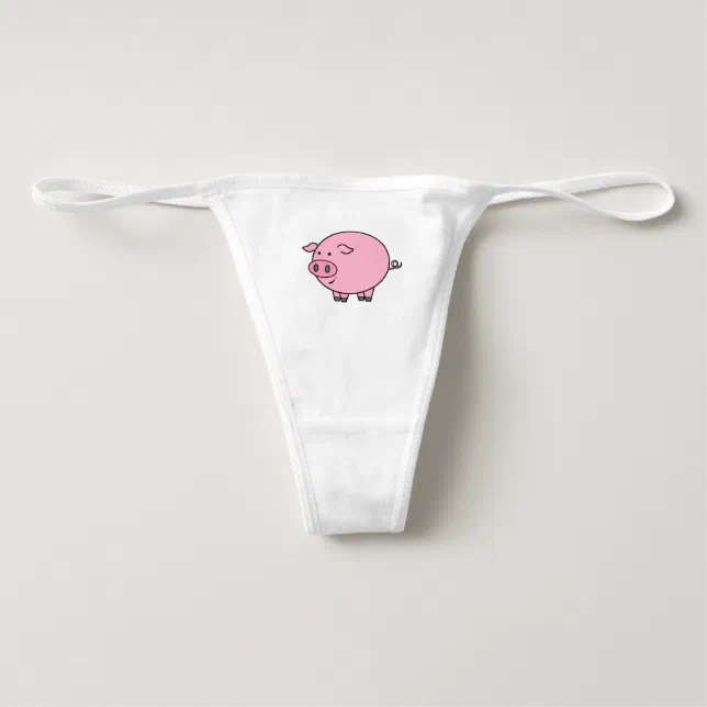 Fat Pink PIg Underwear Zazzle