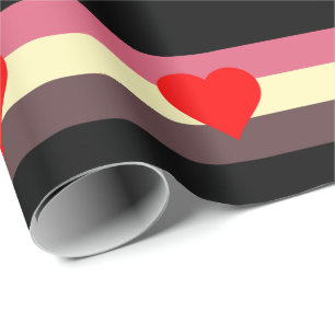Fat Pride Flag Wrapping Paper