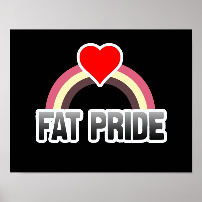 Fat Pride Poster (Front)
