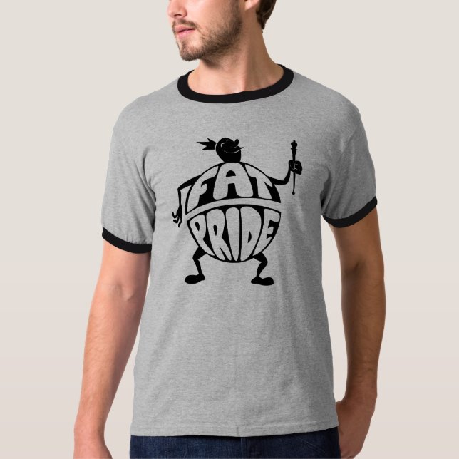 Fat Pride T-Shirt (Front)