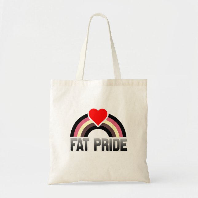 Fat Pride Tote Bag (Front)