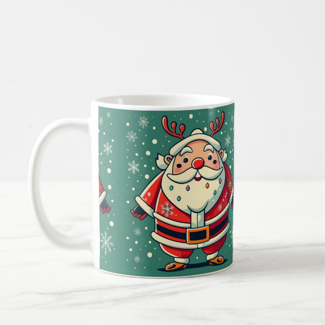 fat santa coffee mug (Left)