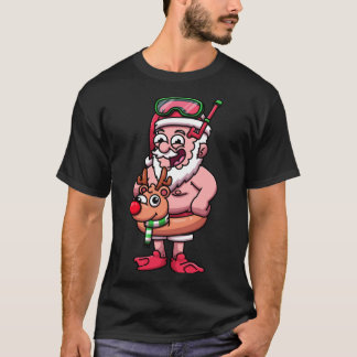 Fat Santa In Scuba Outfit  Active T-Shirt