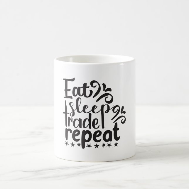 FAT SLEEP TRADE REPEAT COFFEE MUG (Center)
