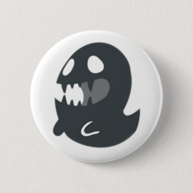 Fat Spectre 6 Cm Round Badge (Front)