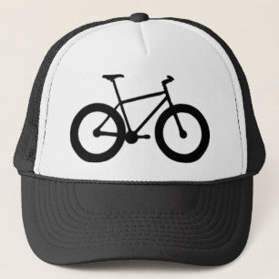 fat tired bicycle trucker hat