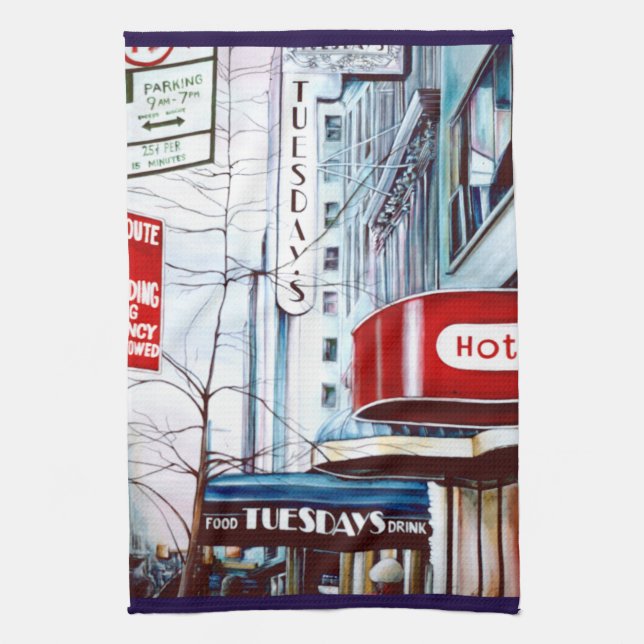 Fat Tuesday’s Eve Tea Towel (Vertical)