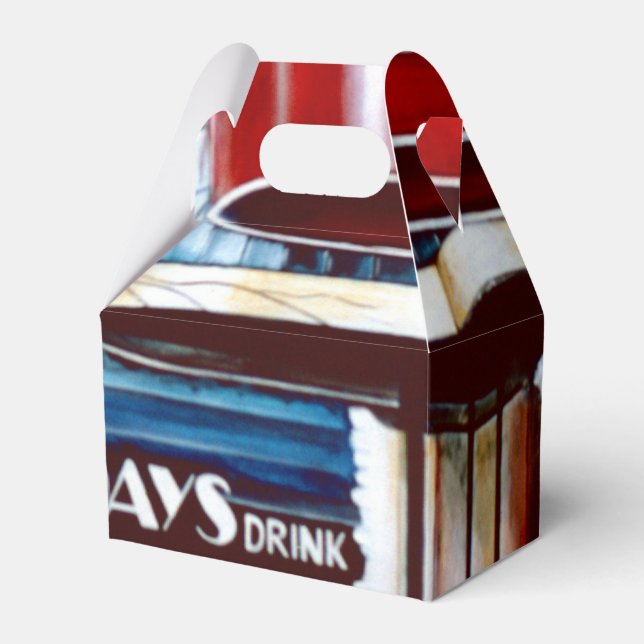 Fat Tuesday's Eve Favour Box (Front Side)