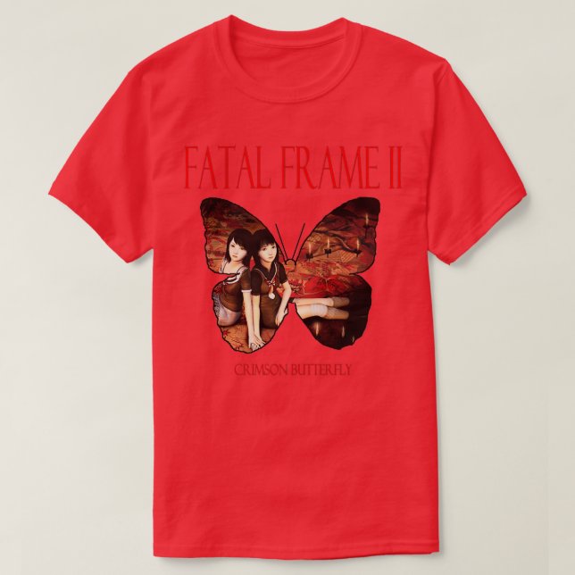 Fatal Frame 2 Crimson Butterfly T-Shirt (Design Front)