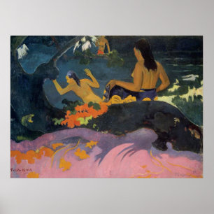 Fatata Te Miti (By The Sea) - Paul Gauguin Print