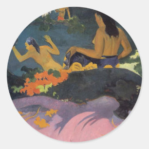 'Fatata Te Miti' - Paul Gauguin Sticker