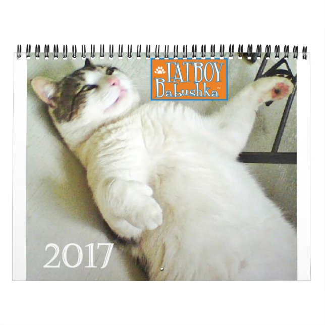 Fatboy Babushka 2017 Calendar (Cover)