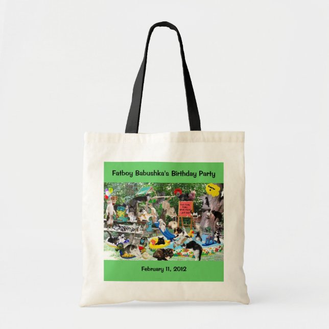 Fatboy Babushka's Pool Party Tote Bag (Front)