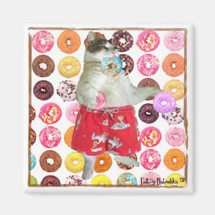 FATBOY  DONUT MAGNET (SQUARE)