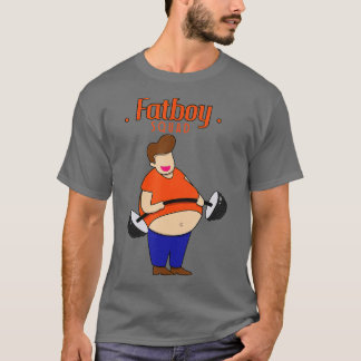Fatboy Squad Lifting Bodybuilding Gym Fitness rain T-Shirt