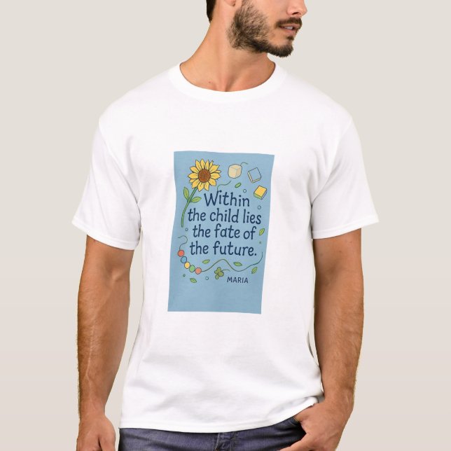 Fate and Future Men's Basic T  T-Shirt (Front)